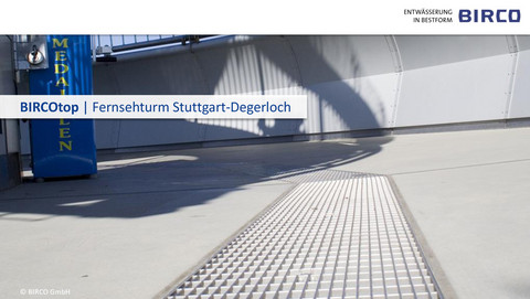 BIRCOtop-Entwässerung-Terrasse-Hochbau-Stahlrinne