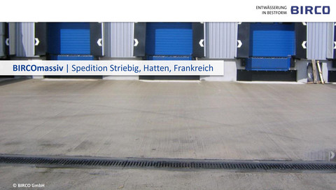 BIRCOmassiv-Betonrinne-Verschiebesicherung-Spedition-Striebig-Hatten