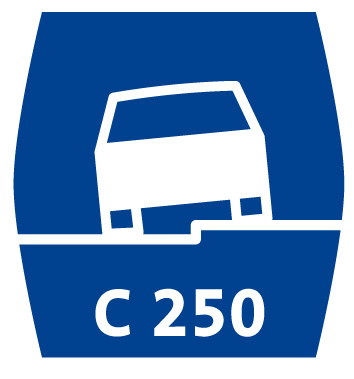 Belastningsklasse C 250